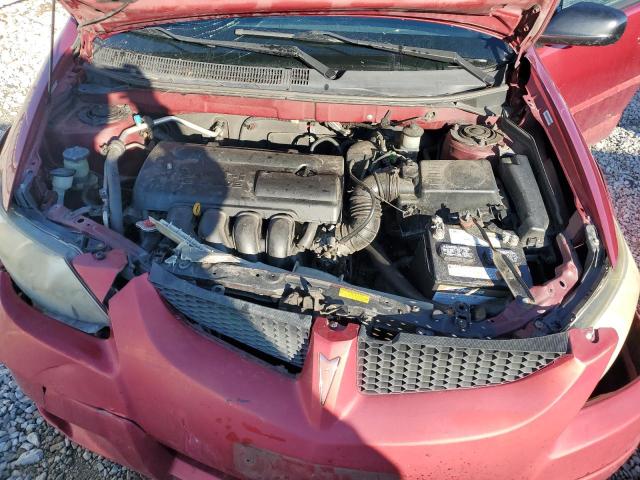 5Y2SL62873Z436172 - 2003 PONTIAC VIBE RED photo 11