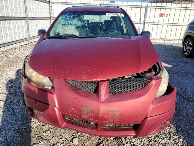 5Y2SL62873Z436172 - 2003 PONTIAC VIBE RED photo 5