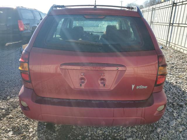 5Y2SL62873Z436172 - 2003 PONTIAC VIBE RED photo 6