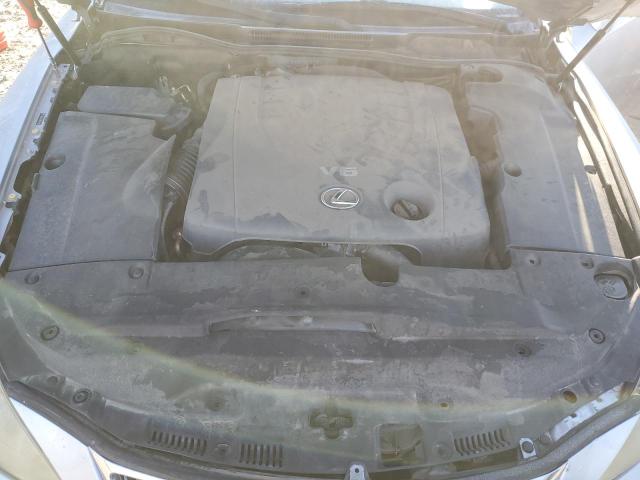 JTHBK262782073016 - 2008 LEXUS IS 250 SILVER photo 11