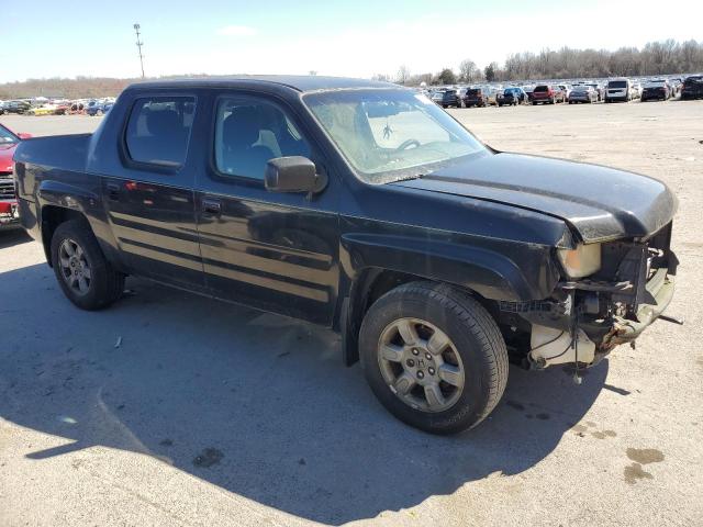 2HJYK16397H508439 - 2007 HONDA RIDGELINE RTX BLACK photo 4