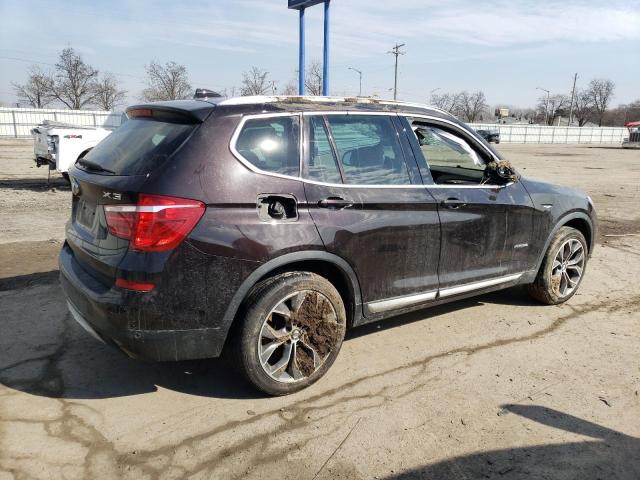 5UXWX9C58G0D76345 - 2016 BMW X3 XDRIVE28I BLACK photo 3