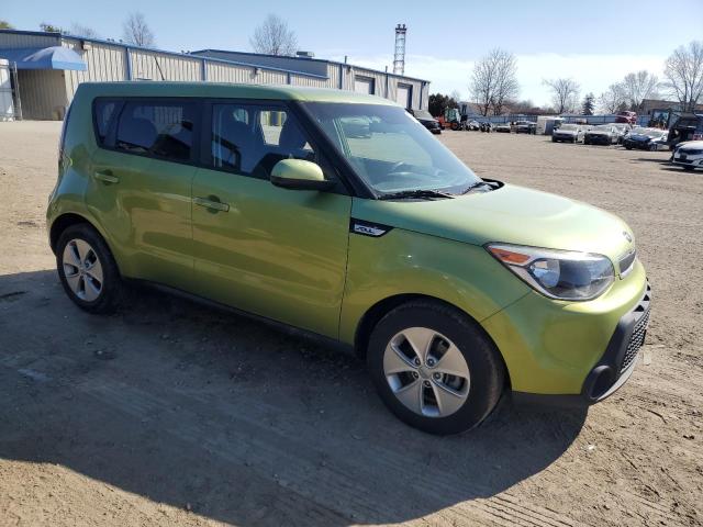 KNDJN2A24G7828894 - 2016 KIA SOUL GREEN photo 4