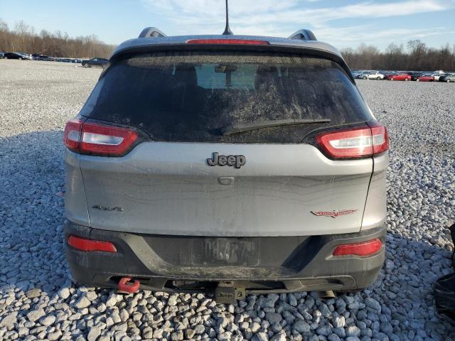 1C4PJMBS6EW132203 - 2014 JEEP CHEROKEE TRAILHAWK SILVER photo 6