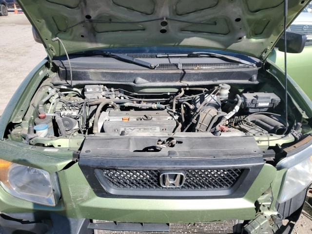 5J6YH18766L004736 - 2006 HONDA ELEMENT EX GREEN photo 11