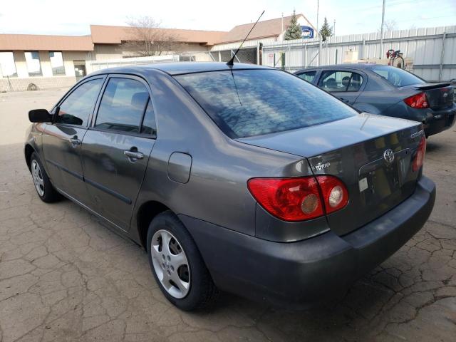 2T1BR32E17C718780 - 2007 TOYOTA COROLLA CE GRAY photo 2