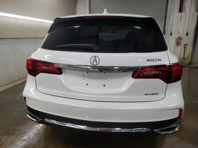 5J8YD4H54LL019413 - 2020 ACURA MDX TECHNOLOGY WHITE photo 6