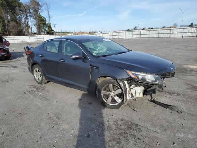 KNAGM4A79F5644322 - 2015 KIA OPTIMA LX GRAY photo 4