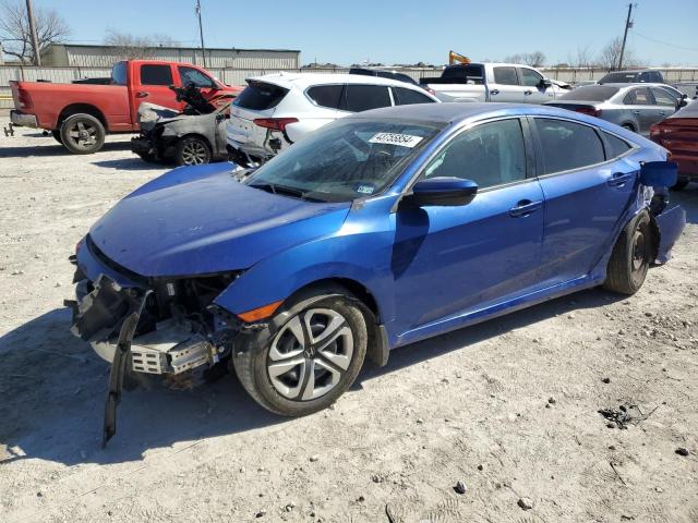 19XFC2F52GE010868 - 2016 HONDA CIVIC LX BLUE photo 1