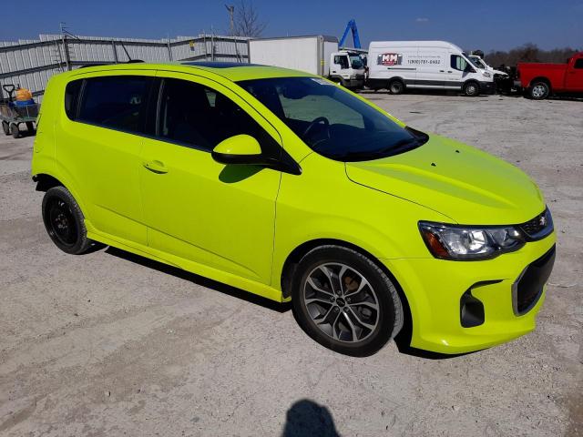 1G1JD6SB5K4113523 - 2019 CHEVROLET SONIC LT GREEN photo 4