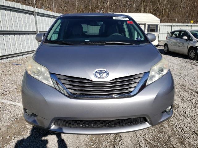 5TDDK3DC3CS038101 - 2012 TOYOTA SIENNA XLE SILVER photo 5