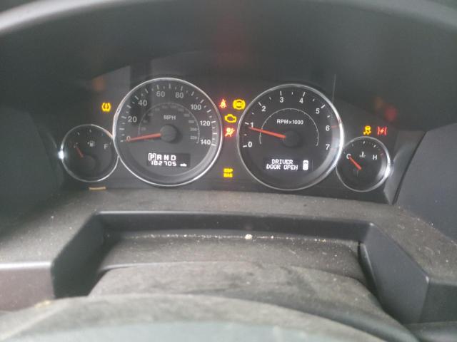 1J4RH4GK0AC162266 - 2010 JEEP COMMANDER SPORT ვერცხლისფერი ფოტო 9