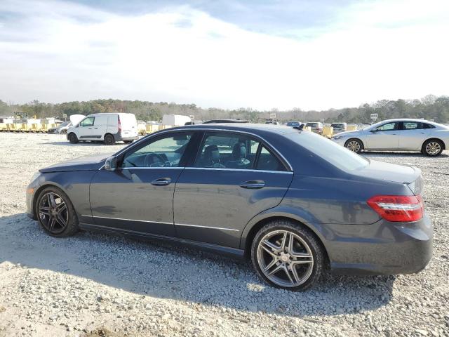 WDDHF5KB7DA693460 - 2013 MERCEDES-BENZ E 350 GRAY photo 2