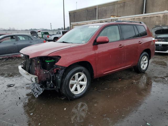 JTEES41A282088589 - 2008 TOYOTA HIGHLANDER RED photo 1