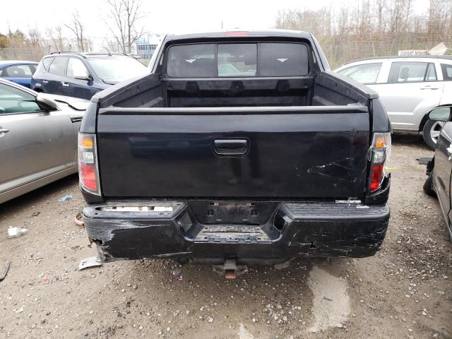 2HJYK16586H566929 - 2006 HONDA RIDGELINE RTL BLACK photo 6