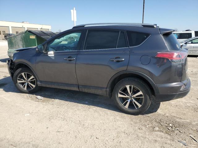 2T3WFREV5JW475397 - 2018 TOYOTA RAV4 ADVENTURE GRAY photo 2