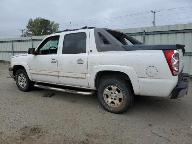 3GNEC12Z25G270842 - 2005 CHEVROLET AVALANCHE C1500 WHITE photo 2