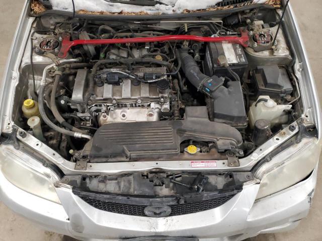 JM1BJ245X21565456 - 2002 MAZDA PROTEGE PR5 银色 照片 11
