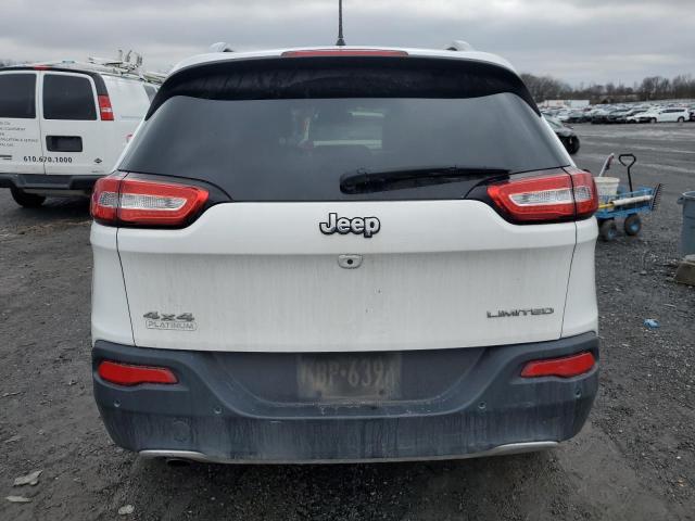 1C4PJMDB5JD564932 - 2018 JEEP CHEROKEE LIMITED WHITE photo 6