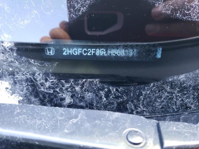 2HGFC2F89LH568131 - 2020 HONDA CIVIC SPORT 银色 照片 12