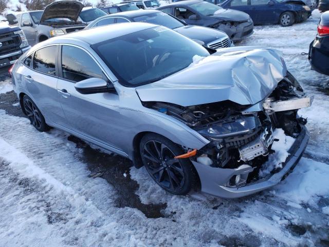 2HGFC2F89LH568131 - 2020 HONDA CIVIC SPORT 银色 照片 4