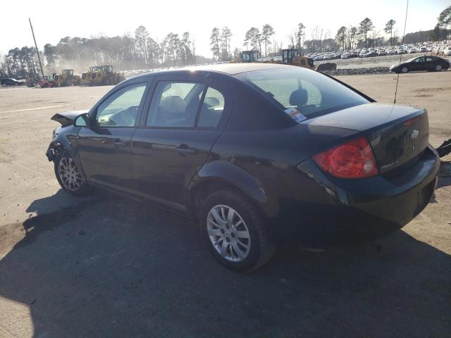 1G1AD5F57A7147376 - 2010 CHEVROLET COBALT 1LT BLACK photo 2