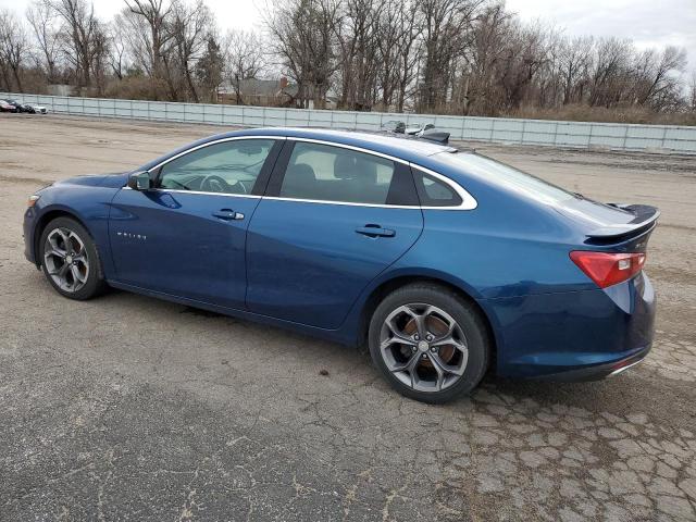 1G1ZG5ST8KF180103 - 2019 CHEVROLET MALIBU RS BLUE photo 2