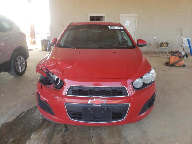 1G1JA5SHXC4231222 - 2012 CHEVROLET SONIC LS 红色 照片 5