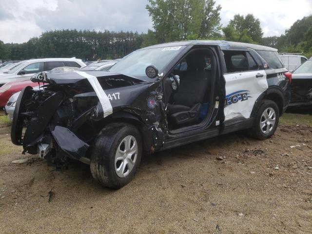1FM5K8AW7MNA07825 - 2021 FORD EXPLORER POLICE INTERCEPTOR TWO TONE photo 1