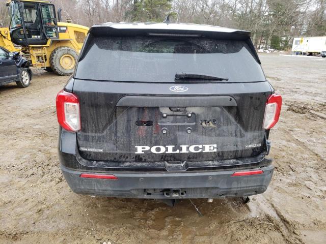 1FM5K8AW7MNA07825 - 2021 FORD EXPLORER POLICE INTERCEPTOR TWO TONE photo 6