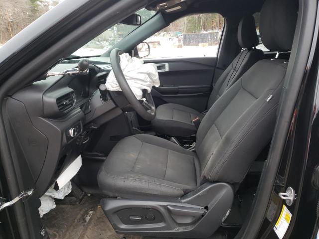 1FM5K8AW7MNA07825 - 2021 FORD EXPLORER POLICE INTERCEPTOR TWO TONE photo 7