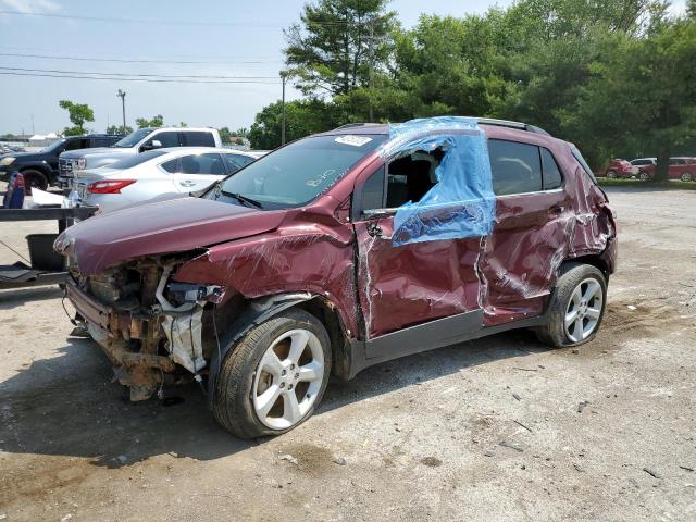 3GNCJMSB0GL164739 - 2016 CHEVROLET TRAX LTZ BURGUNDY photo 1