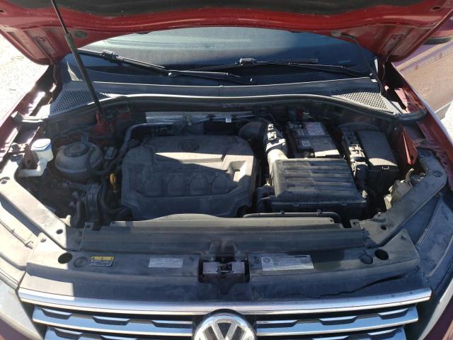 3VV3B7AX3KM109033 - 2019 VOLKSWAGEN TIGUAN SE MAROON photo 11