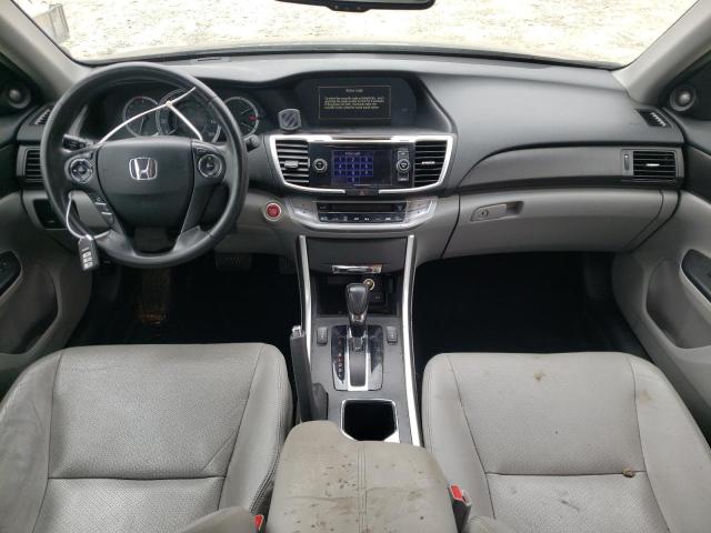 1HGCR2F8XDA080064 - 2013 HONDA ACCORD EXL GRAY photo 8