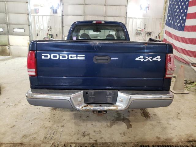 1D7HL32X33S181129 - 2003 DODGE DAKOTA SPORT BLUE photo 6