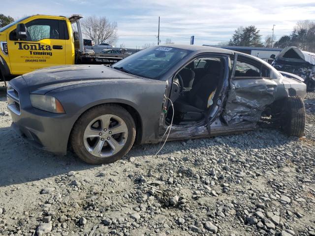 2C3CDXBG6DH713026 - 2013 DODGE CHARGER SE GRAY photo 1