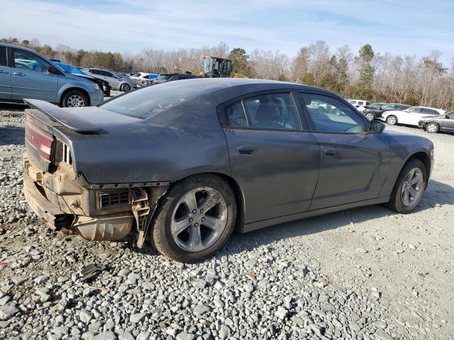 2C3CDXBG6DH713026 - 2013 DODGE CHARGER SE GRAY photo 3