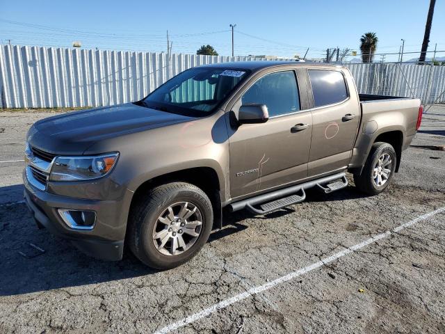 1GCGSCEN0H1226723 - 2017 CHEVROLET COLORADO LT BROWN photo 1