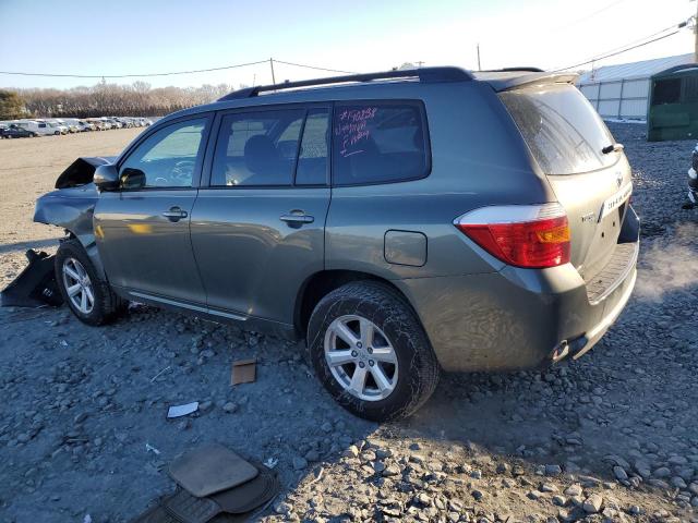 JTEDS41A792084518 - 2009 TOYOTA HIGHLANDER GRAY photo 2