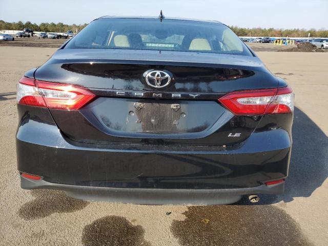 4T1B11HK1KU755554 - 2019 TOYOTA CAMRY L BLACK photo 6