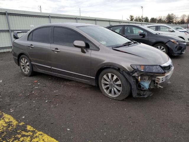 2HGFA1F9XAH530610 - 2010 HONDA CIVIC EXL GRAY photo 4