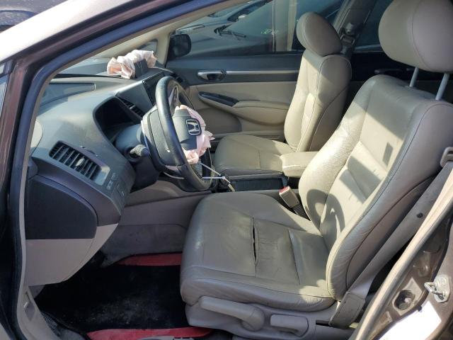 2HGFA1F9XAH530610 - 2010 HONDA CIVIC EXL ნაცრისფერი ფოტო 7