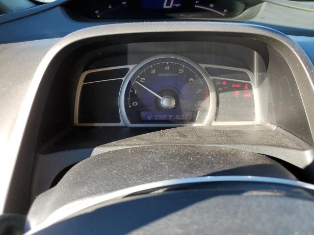 2HGFA1F9XAH530610 - 2010 HONDA CIVIC EXL ნაცრისფერი ფოტო 9