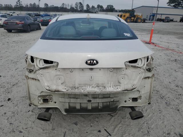 KNAGM4A73D5440421 - 2013 KIA OPTIMA LX WHITE photo 6