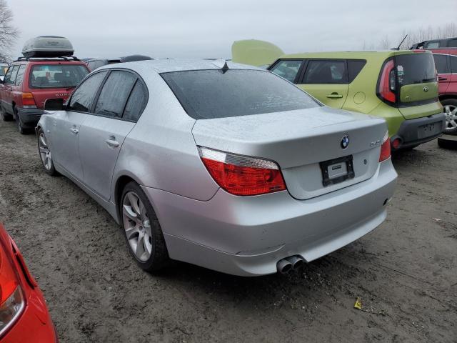 WBANB33535CN65516 - 2005 BMW 545 I SILVER photo 2