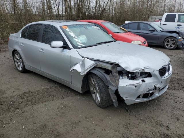 WBANB33535CN65516 - 2005 BMW 545 I SILVER photo 4