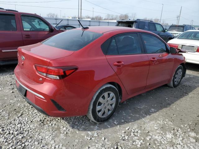 3KPA24AD5ME429509 - 2021 KIA RIO LX RED photo 3