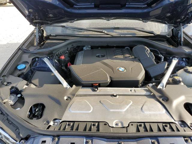 5UX43DP03N9N05702 - 2022 BMW X3 SDRIVE30I BLUE photo 12