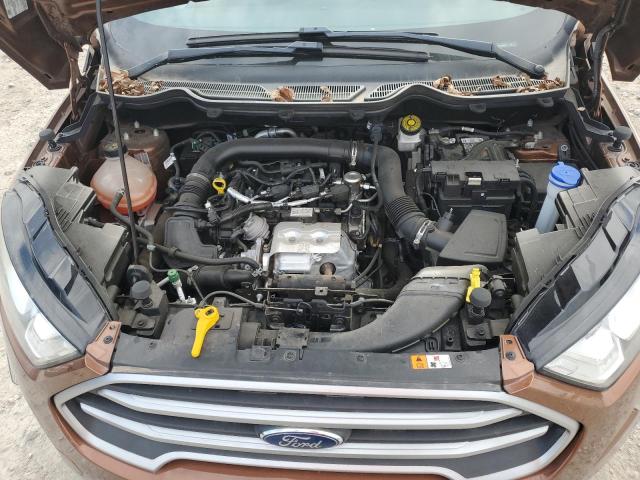 MAJ3S2GEXKC269571 - 2019 FORD ECOSPORT SE ყავისფერი ფოტო 12
