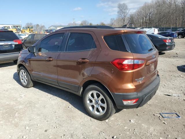 MAJ3S2GEXKC269571 - 2019 FORD ECOSPORT SE ყავისფერი ფოტო 2